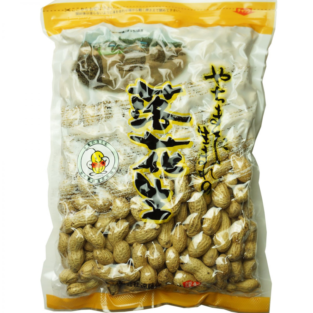 2023年度産 新豆 煎ざや(ナカテユタカ)500g 千葉県八街産落花生 - 千葉